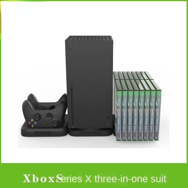 Xbox Seriesks Host Blu-ray Base Xboxseries X Handle -kiinteä laturilevyteline 3-in-1 set