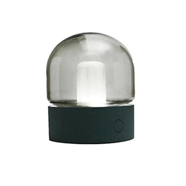 Lampor vintage glas USB retro glödlampa skrivbordslampa grön