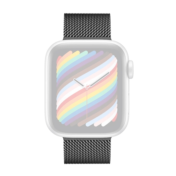 Kellon ranneke Apple Watch iWatch -kelloon, Space Gray 38/40/41/S10 42