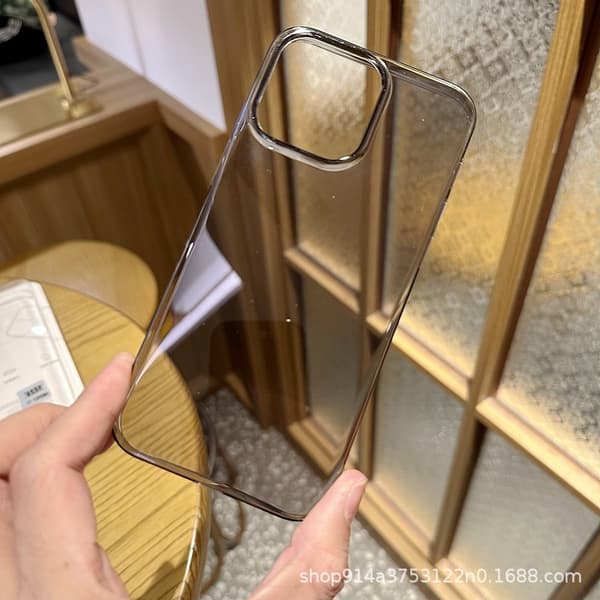 Cover til iPhone 17PROMAX Translucent Grå