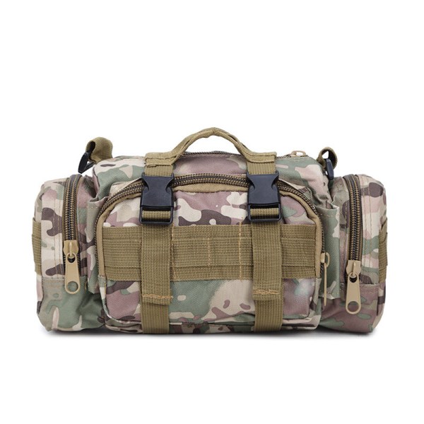 Fanny Pack Løbebælte Taljetaske Organizer Camouflage Multifunktion Sports CP camouflage Below 15L