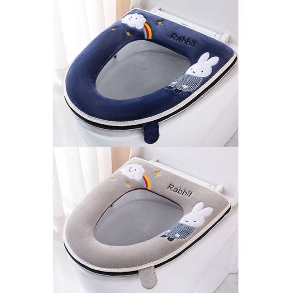 3st Cover Kuddar Hem Vinter Närpall Kudde Tecknad Söt Navy blue gray