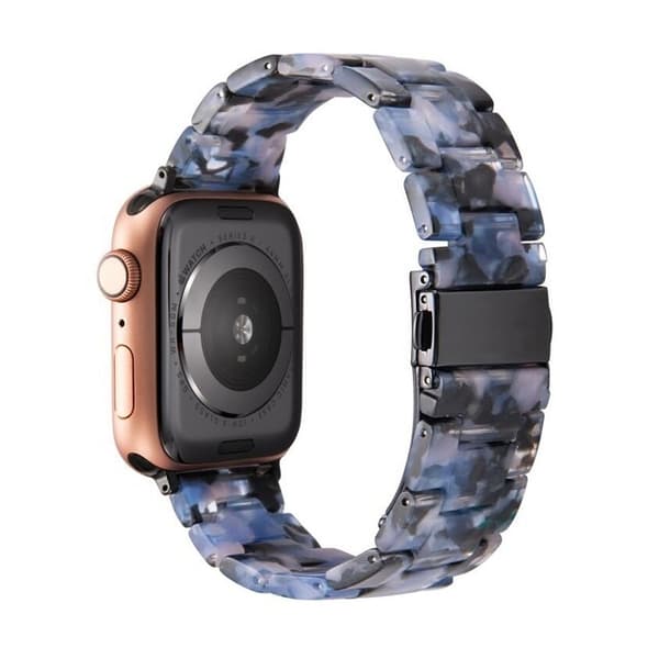 Urrem til Apple Watch iWatch 20mm Sort Blå