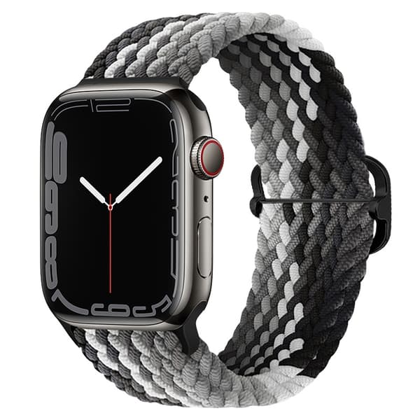 Urrem til Apple Watch iWatch 42/44/45mm Sort gradient sort