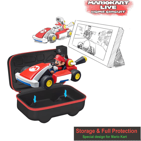 Til Switch Mario Ar Racing opbevaringstaske NS Mario Mario Kart Go Kart beskyttelsescover