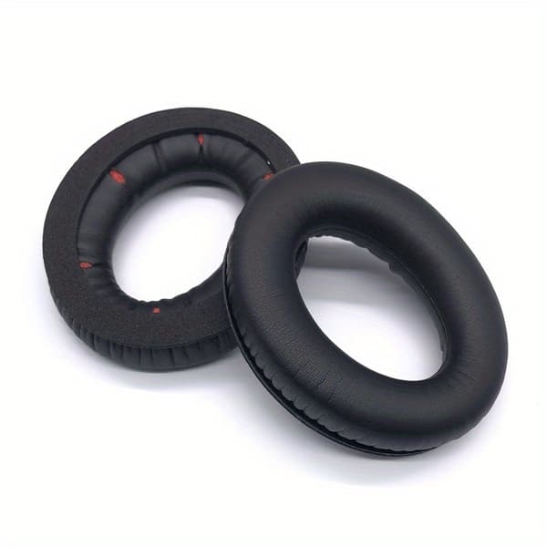 1 par PU Öronkuddar för Kingston HyperX Cloud Revolver Blackhawk