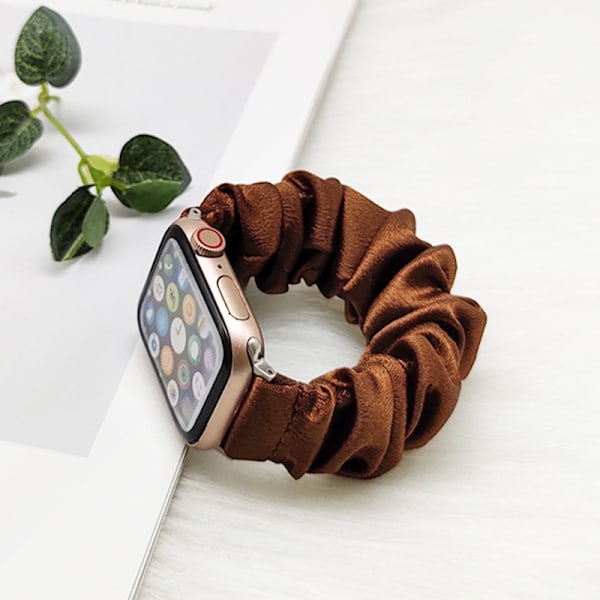Klockarmband för Apple Watch iwatch 42/44/45mm W61-02 Caramel