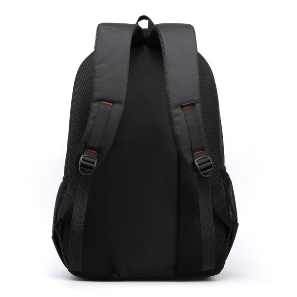 Kouluopiskelijareppu College Bookbag Matkalaukku Saber Business Casual All-Match Suuri kapasiteetti black