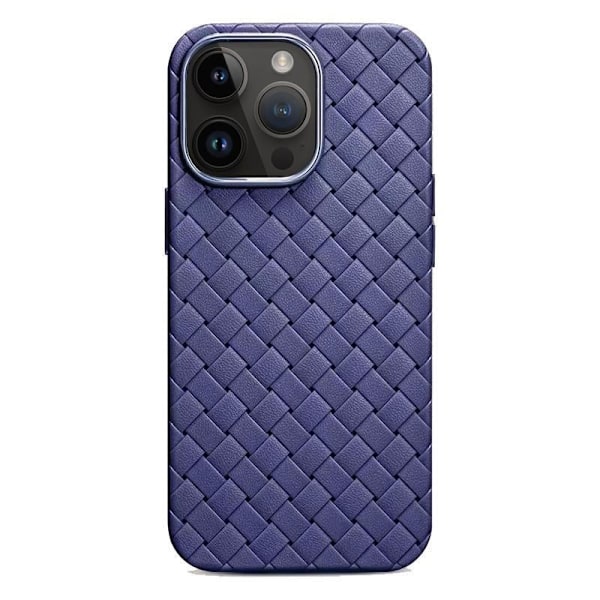 iPhone 13 -kotelo, Salt Lake -sininen kudottu, täysin hengittävä nahka, erittäin ohut ja pehmeä