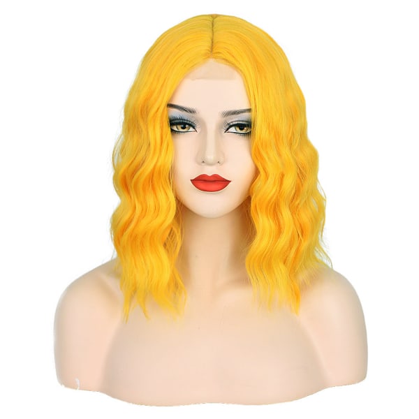 Kort parykk Small Waves Roll Fluffy Wig C01