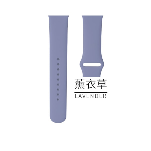 Kellon ranneke Apple Watch iWatch -kelloon Soveltuu: 1-9 sukupolvi/SE 42/44/45/49mm/S10:46 Standardi 57 laventeli