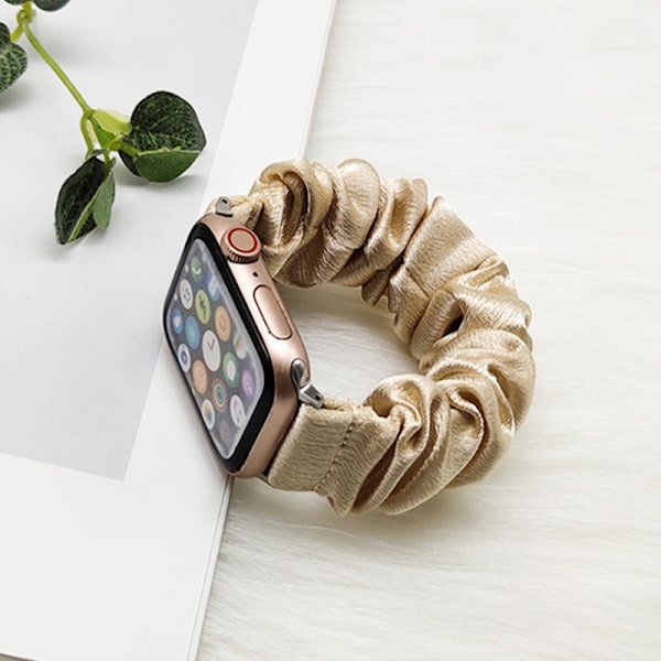 Klockarmband för Apple Watch iWatch 38/40/41mm W61-07 benvit