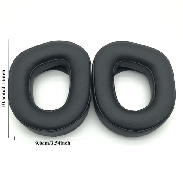 1 par PU sorte ørepuder til Turtle Beach Stealth 700 Gen 2/700 Gen2 MAX