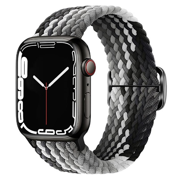 Klockarmband för Apple Watch iWatch 38/40/41/ 10:e generationen 42mm universal svart choklad