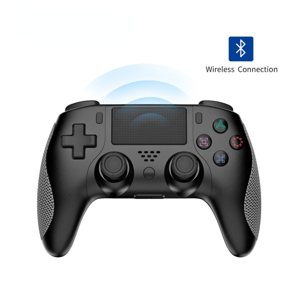 Vibration PS4/Slim/ Pro Gamepad P4 langaton kahvahihna kuusiakselinen Body Sense -toiminto White and Black