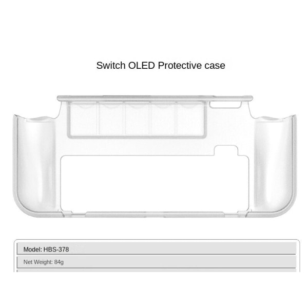 For NS-OLED Host TPU beskyttende etui NS integrert beskyttende mykt etui Lagring Game Card Bit