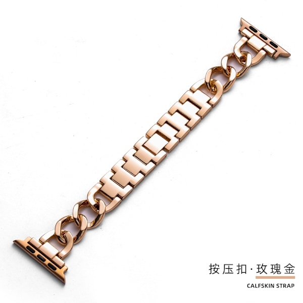 Urrem til Apple Watch iWatch 38/40/41/42MM rosaguld-04
