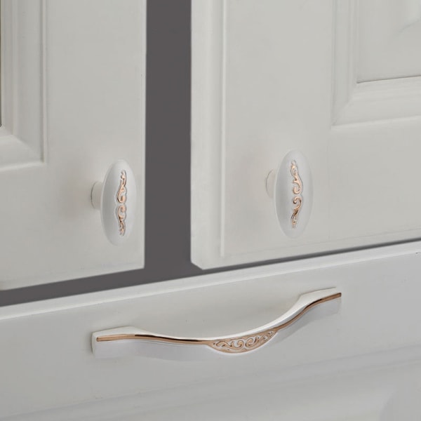 Sinkkiseos kulta hopea kaapin ovenkahvat laatikon nupit keittiön kaapin oven vetimet huonekalujen kahvat 128mm