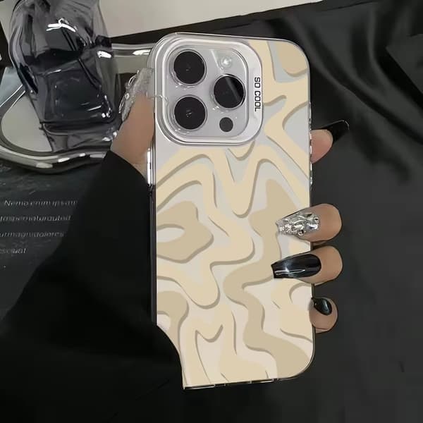 Deksel for iPhone 17 Pro Laser White Ripple H422P2