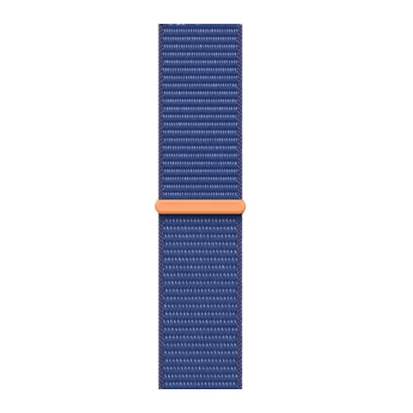 Klockarmband för Apple Watch iWatch 38/40/41/42mm-S10 155 Ocean Blue