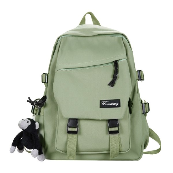 Skoleelev ryggsekk College Boksekk Reiseveske Par Kapasitet Leisure Laptop Green Single bag