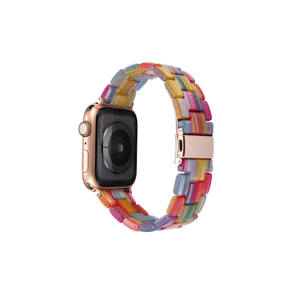 Klockarmband för Apple Watch iWatch 20mm Regnbåge