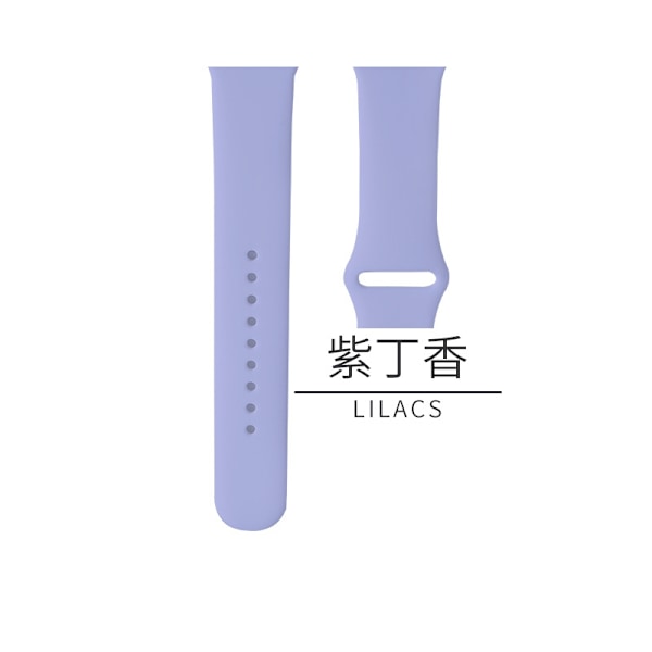 Kellon ranneke Apple Watch iWatch -kelloon Soveltuu: 1-9 sukupolvi/SE 38/40/41mm/S10:42 Laajennettu 17 lila
