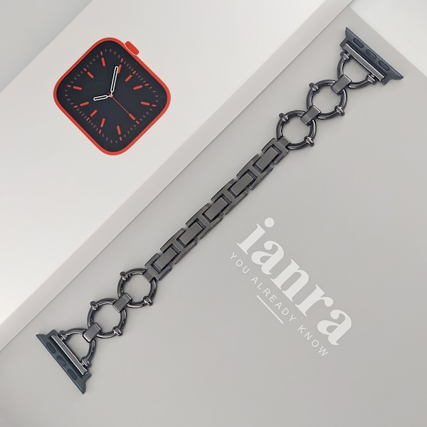Urrem til Apple Watch iWatch 38/40/41MM Sort