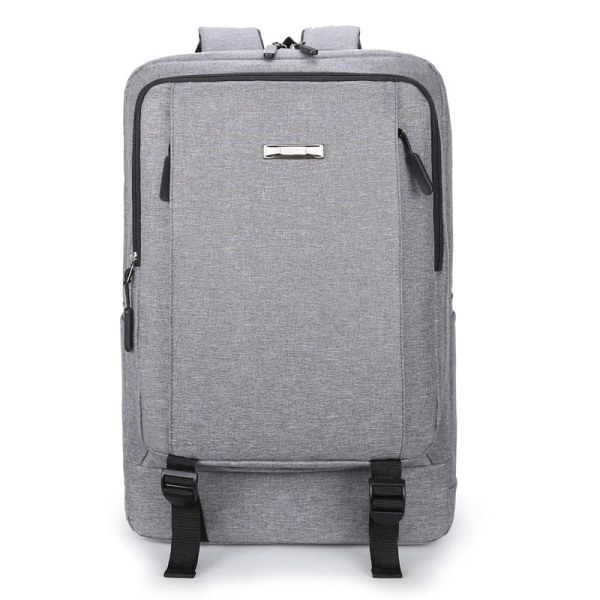 Reppu Miesten tietokonelaukku Casual reppu matkalaukku Business Gray 16-inch