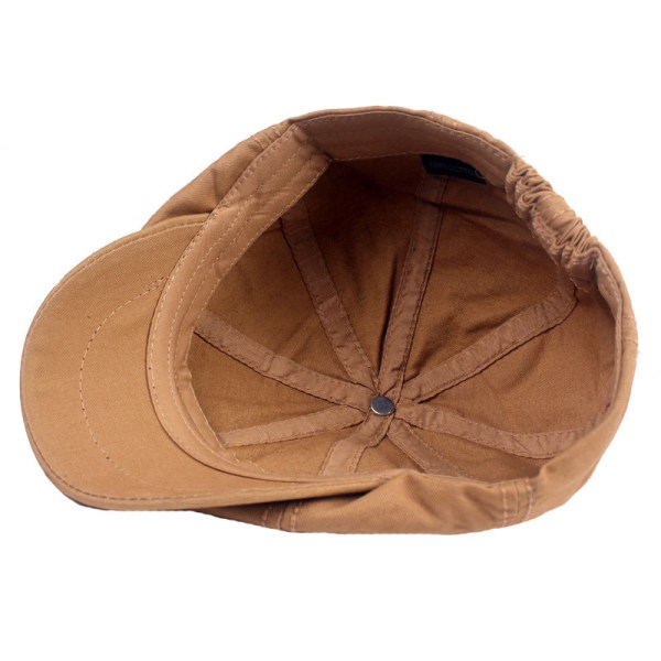 Beret Hat Peaked Cap Kunstnerisk Ung Beret Old Man Advance Hats Herre solskjermhatt Gray M（56-58cm）