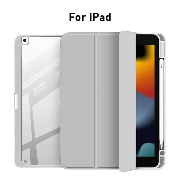 Stilig etui for iPad mini 4/5 grått magnetisk stativ