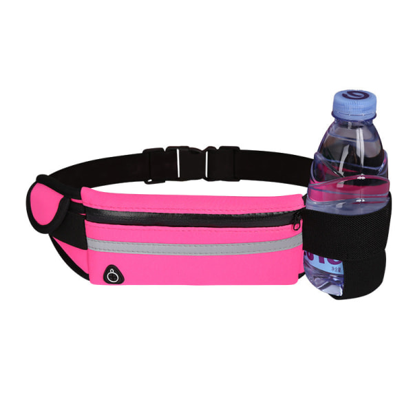 Fanny Pack Løpebelte Midjeveske Organizer Outdoor Fitness Multifunksjonell Sky Blue Average size