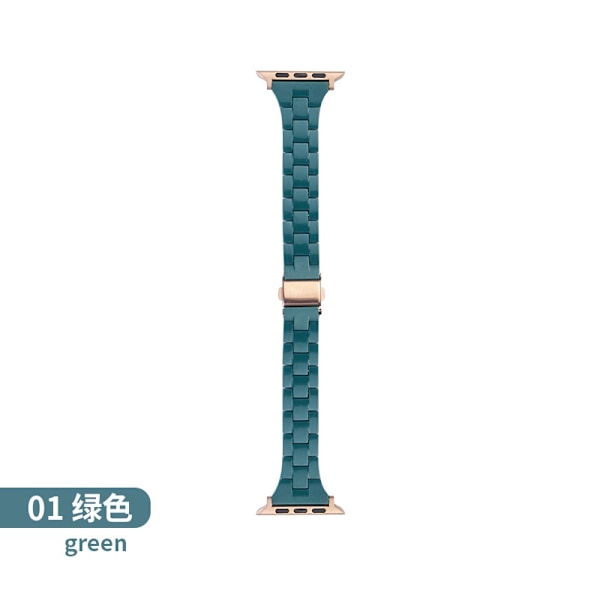 Kellon ranneke Apple Watch iWatch 38/40/41/42MM vihreä-01