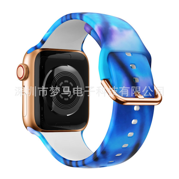 Kellon ranneke Apple Watch iWatch Sininen Usva 38/40/41mm