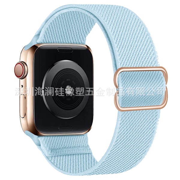 Klockarmband för Apple Watch iWatch 44/45/46/series1.2.3-42 Himmelsblå