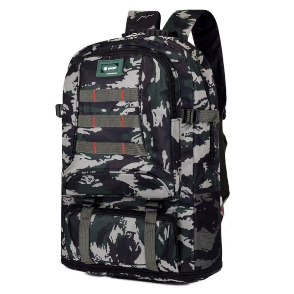 Ryggsäck för män och kvinnor med stor kapacitet Army Green Camouflage  Working Travel Backpack 70 liters (type 1) 817a | 70 liters (type 1) |  Fyndiq