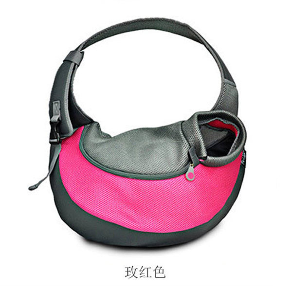 Män kvinnor Fanny Pack Midjeväska Shoulder Hund Outing Cross-body Hundar och katter Pet Shoulder Large size: 37*27 * 25cm Purple