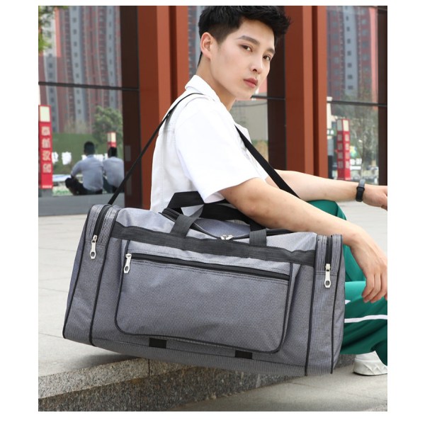 Kapacitet Bärbar resväska för män och kvinnor Short Distance Travel Bag Axel Messenger Bag Picture Color