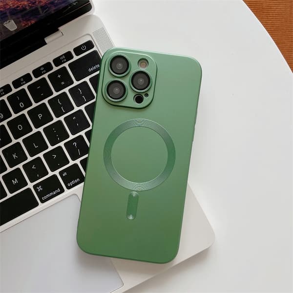 iPhone 17 Cangling Grön Magnetisk Linsskydd