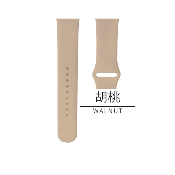 Kellon ranneke Apple Watch iWatch -kelloon Soveltuu: 1-9 sukupolvi/SE 38/40/41mm/S10:42 Laajennettu 14 pähkinäpuu