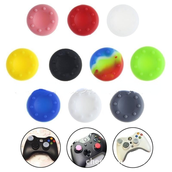 Til PS4 Joystick Cap Xbox One Joystick Cap Button Cap PS3 Rocker Button Cap Black