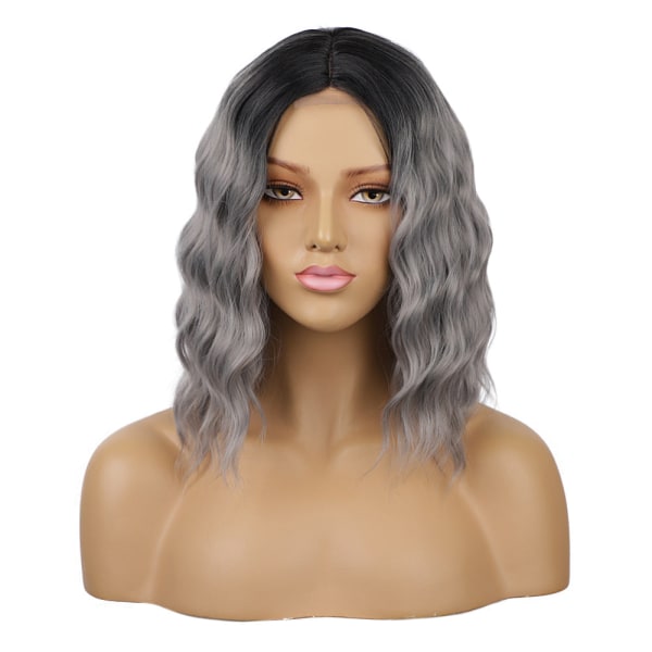 Kort parykk Small Waves Roll Fluffy Wig C04