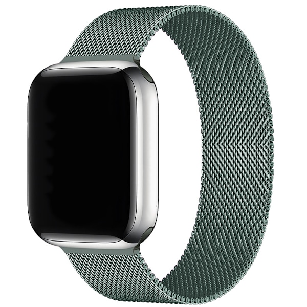Klockarmband för Apple Watch iWatch 38/40/41/42mm Barrskog Grön