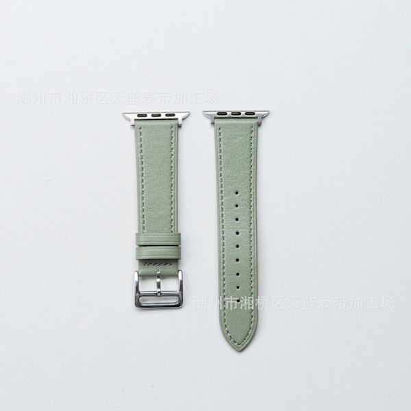 Klockarmband för Apple Watch iWatch 38/40/41mm Urtavla Limegrön