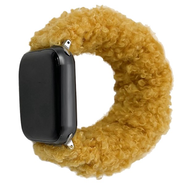 Kellon ranneke Apple Watch iWatch -kelloon, yksittäinen ranneke keltainen