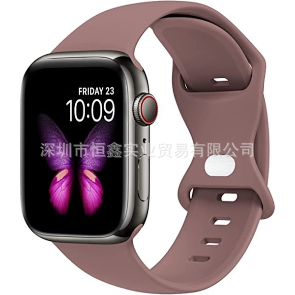 Kellon ranneke Apple Watch iWatch 42/44/45 S/M Savu Violetti