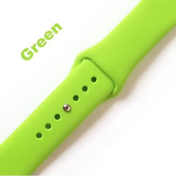 Klockarmband för Apple Watch iWatch 38/40 lång 06 grön