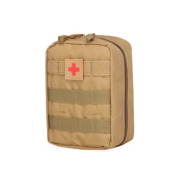 Män kvinnor Fanny Pack Midjeväska Väska Utomhussport Portable Tactical Medical First Aid Kits Black 2L