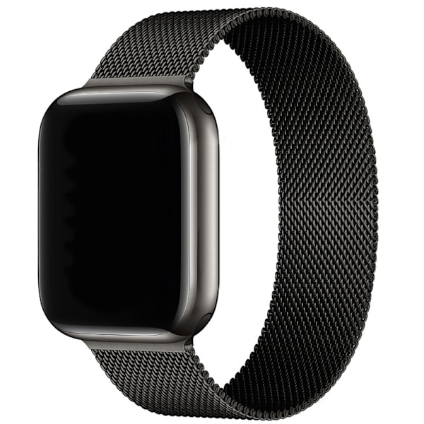 Urrem til Apple Watch iWatch 42/44/45/46/49mm Sort