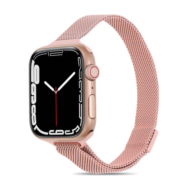 Klockarmband för Apple Watch iWatch 38/40/41/ 10:e generationen 42mm rosa